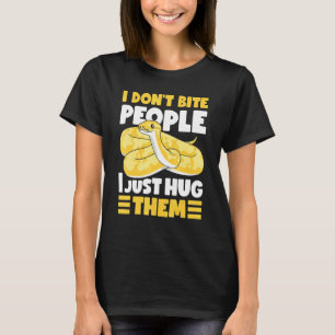 Banana-Ball Python Ich beiße nicht Leute, die ich  T-Shirt