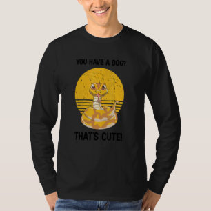Banana Ball Python und Noodle Reptilien-Designs 22 T-Shirt