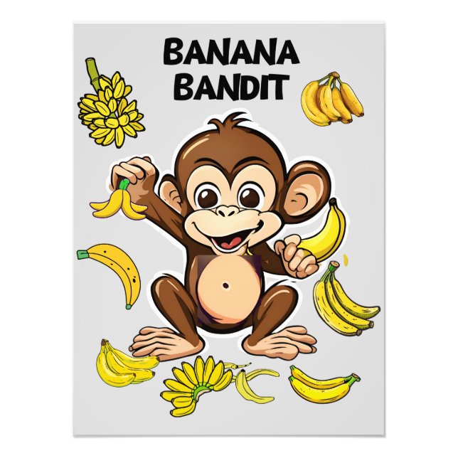 Banana Bandit Fotodruck (Vorne)