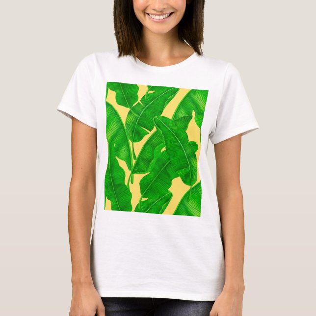 Banana-Blätter T-Shirt (Vorderseite)