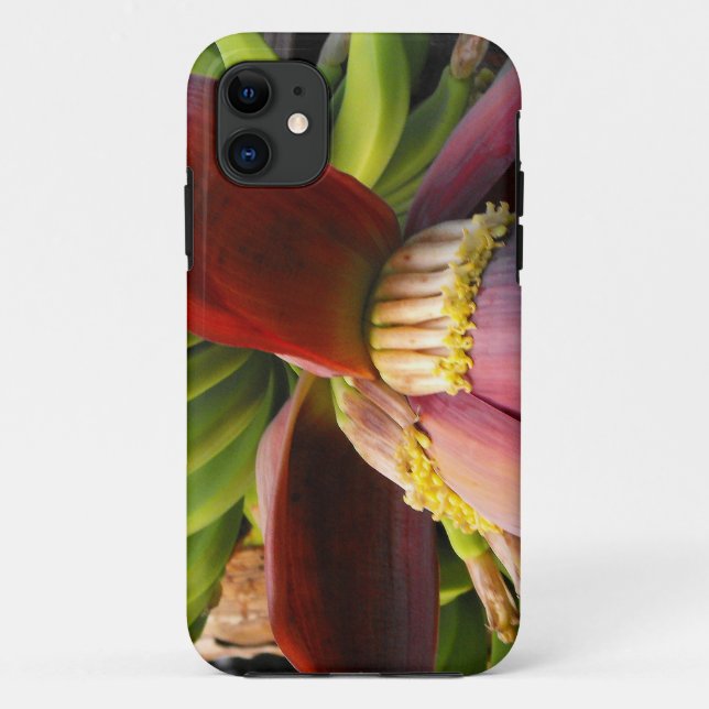 Banana-Blume Case-Mate iPhone Hülle (Rückseite)