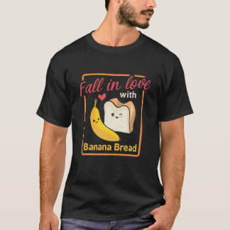 Banana Brot Liebe Breadmaker Backen Veganes Sonnen T-Shirt