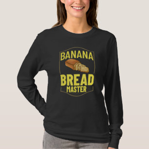 Banana Brot Rezept Schokolade Chip Nuts Vegan T-Shirt