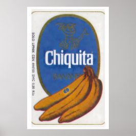 Banana Bunch - Matchbox Print - Aesthetic Wall Art Poster