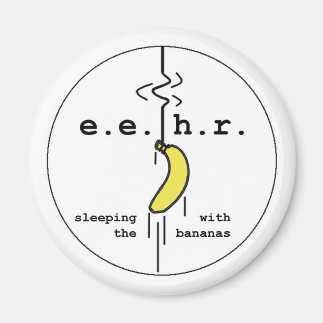 Banana Bungee Jump Magnet (Vorne)