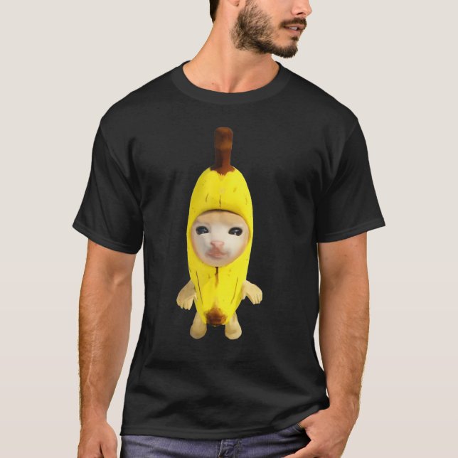 banana cat T-Shirt (Vorderseite)