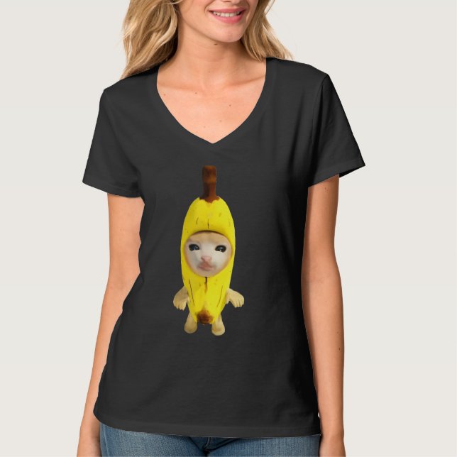 banana cat T-Shirt (Vorderseite)