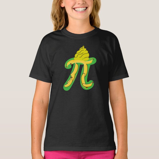 Banana Cream Pie Pi T-Shirt (Vorderseite)