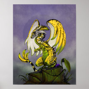 Banana Dragon 11x14 (4x6 und höher) Poster