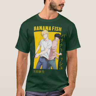 Banana Fish Ash Lyn Eiji Okumura Card Anime family T-Shirt