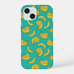 Banana Frucht Fun Muster iPhone 15 Hülle