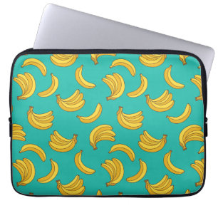 Banana Frucht Fun Muster Laptopschutzhülle