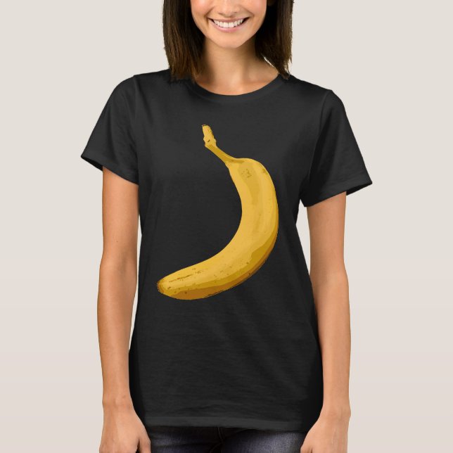Banana fruit food healthy bananas fruit vegan vege T-Shirt (Vorderseite)
