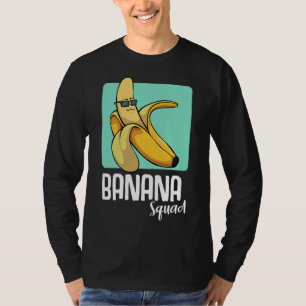 Banana Funny Frucht Lover Tropical Yellow Friends T-Shirt