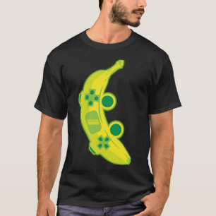Banana Game Controller Gamer Fruchtfood Technology T-Shirt
