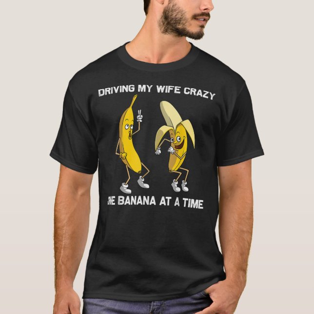 Banana Gift For Men Grandpa Tropical Banana Fruit T-Shirt (Vorderseite)