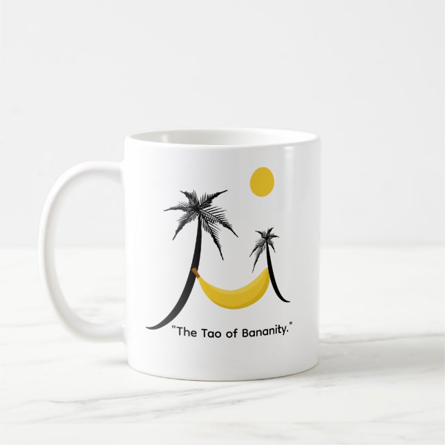 Banana hammock mug kaffeetasse (Links)