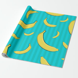 Banana Illustration Geschenkpapier