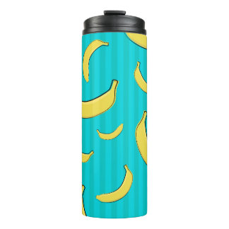 Banana Illustration Thermosbecher