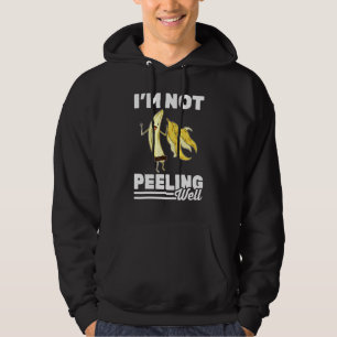 Banana Im Peeling nicht gut vegetarische Vegan Hoodie