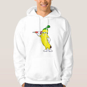 Banana in Darts mit Dart Hoodie