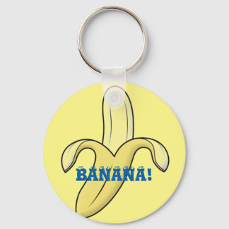 Banana Keyring. Schlüsselanhänger