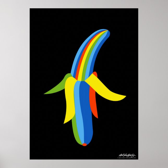 Banana - Kunstgalerie Auswahl Poster (Vorne)