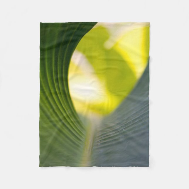 Banana Leaf Fleecedecke (Vorderseite)