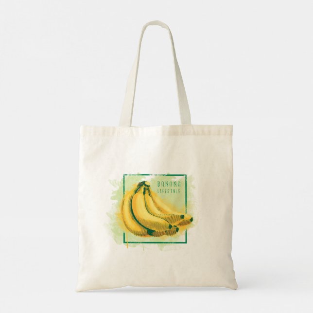 Banana Lifestyle Tote Bag Tragetasche (Rückseite)