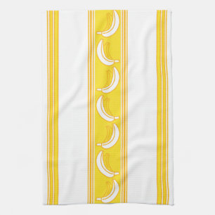 Banana Luxury Jacquard Streifen Geschirrtuch