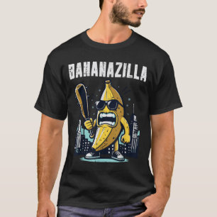 Banana Monster Bananazilla Funny Frucht Meme Men K T-Shirt