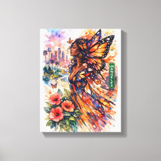 Banana Moon Over Turquoise Seas Leinwanddruck (Vorderseite)