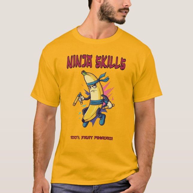 Banana Ninja T-Shirt (Vorderseite)