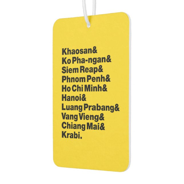 Banana Pancake Trail / Circuit Autolufterfrischer (Links)