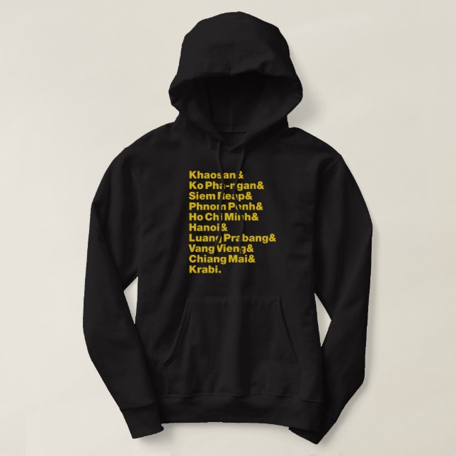 Banana Pancake Trail / Circuit Hoodie (Design vorne)
