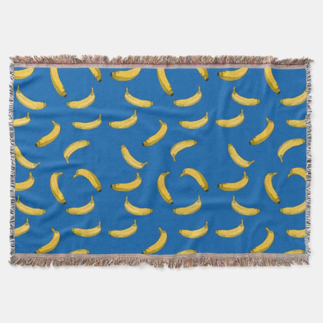 Banana Pattern Decke (Vorderseite)