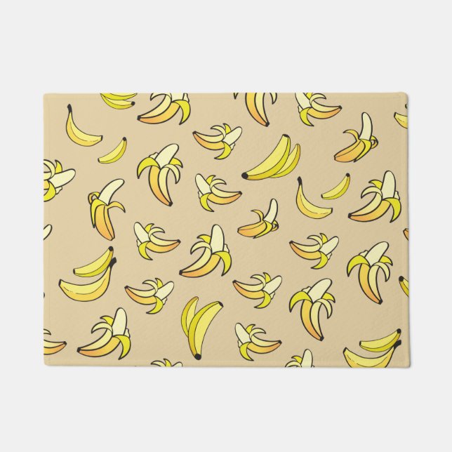 Banana Pattern Fußmatte (Vorderseite)