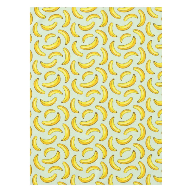 Banana Pattern Tischdecke (Vorderseite)