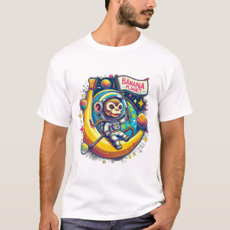 "Banana Planet - Abenteuer des Weltraumaffen" T-Shirt
