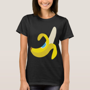 Banana Plantain Niedlich Reif Geschälte Früchte Ye T-Shirt