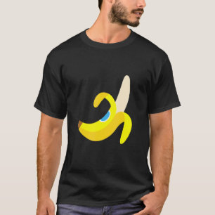 Banana Plantain Niedlich Reif Geschälte Früchte Ye T-Shirt