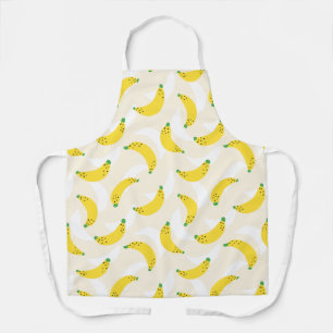 Banana Pop Gelbe Creme Schürze