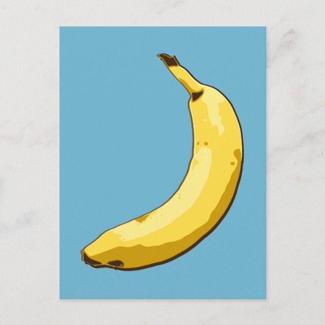Banana Postkarte (Vorderseite)
