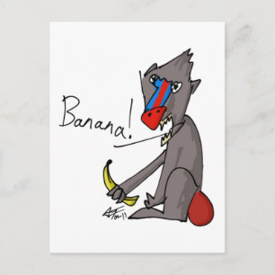 Banana! Postkarte