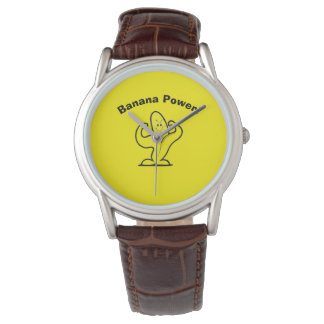 Banana-Power-Uhr Armbanduhr
