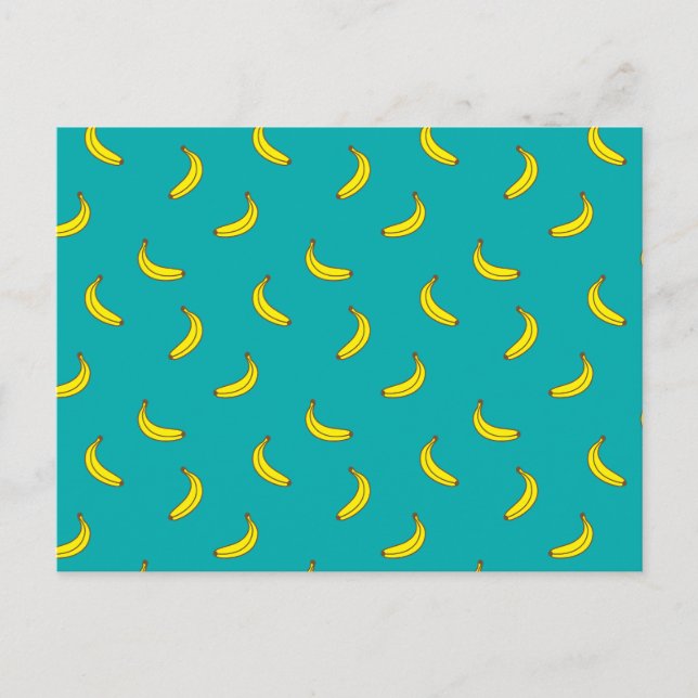 Banana Print Postkarte (Vorderseite)