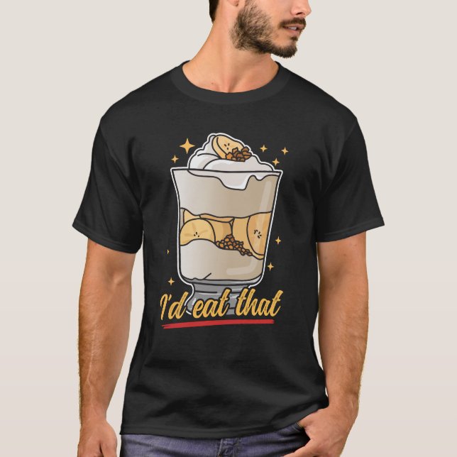 Banana-Pudding Iss das Banana-Pudding T-Shirt (Vorderseite)