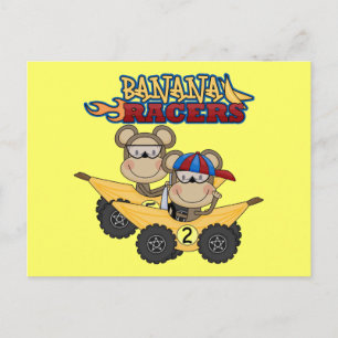 Banana Racers Tshirts und Geschenke Postkarte