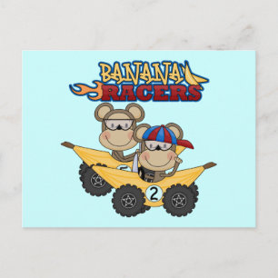 Banana Racers Tshirts und Geschenke Postkarte
