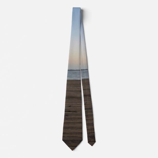 Banana River Dock Neck Tie Krawatte (Vorderseite)